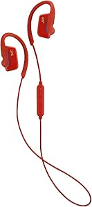 JVC HAEC30BTR Wireless Earclip Sport Headphones Red