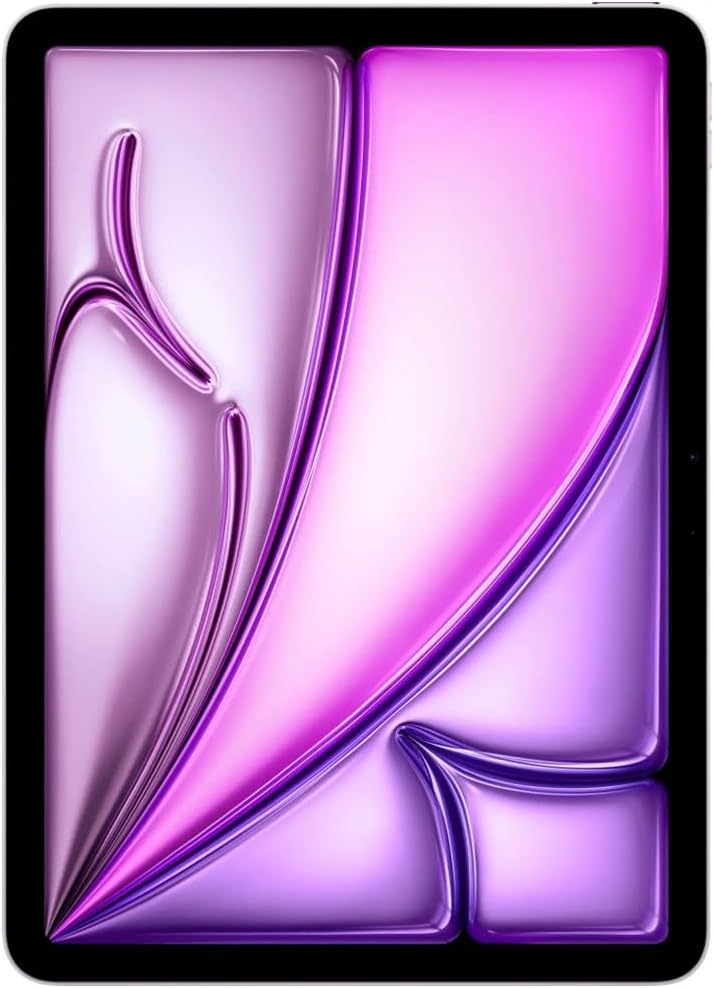 Apple A2899 13-inch iPad Air Wi-Fi + Cellular Purple (Renewed)