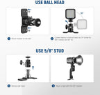 Neewer 10102508 T-Type Wall Mount Studio Light Bracket