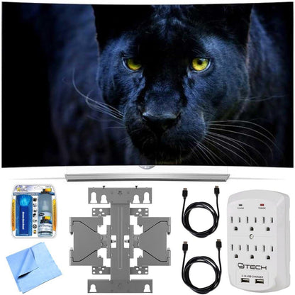 LG 65EG9600 65-Inch Curved 4K OLED TV Bundle