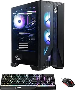 MSI Aegis RS 13NUE-450US Gaming Desktop - i7-13700KF RTX 4070 — main product image