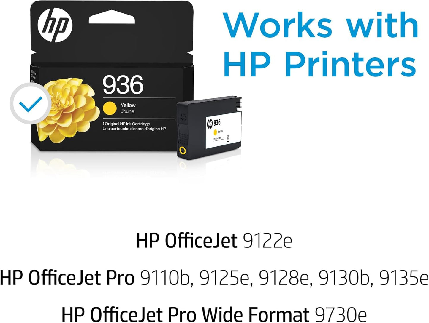 HP 936 Yellow Ink Cartridge for OfficeJet Pro Printers