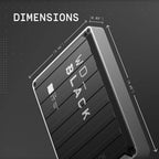 Western Digital WD_Black 3TB P10 Game Drive Xbox