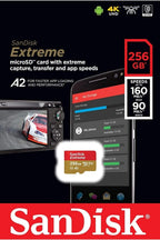 SanDisk SDSQXA1-256G-GN6MN 256GB Extreme MicroSDXC UHS-I