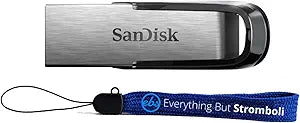 SanDisk SDCZ73-016G-G46 16GB Ultra Flair USB 3.0 Flash Drive Bundle