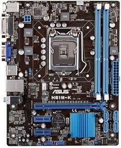 Asus H61M-K Desktop Motherboard - Intel LGA 1155 Socket
