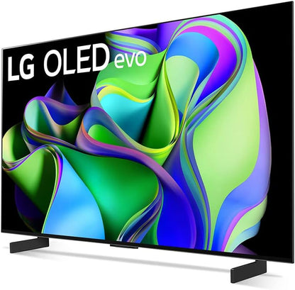 LG E99LGOLED83C3PUA 83-Inch OLED evo C3 4K Smart TV Bundle