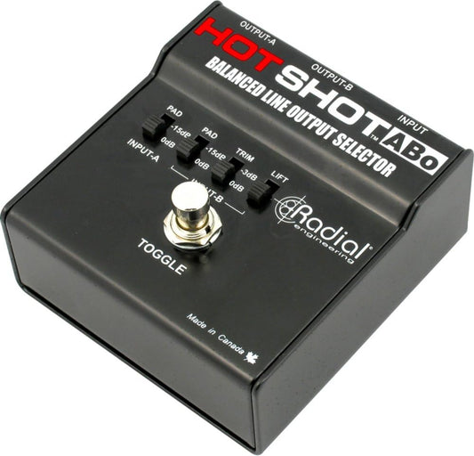 Radial Engineering R800 1509 HotShot ABo Mic Selector