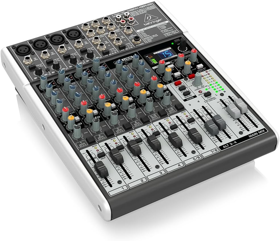 Behringer X1204USB Xenyx 12-Channel USB Mixer