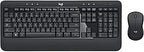 Logitech MK540-cr Wireless Keyboard and Mouse Combo (Renewed)