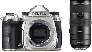 Pentax K-3 Mark III APS-C DSLR Camera Body Silver — main product image