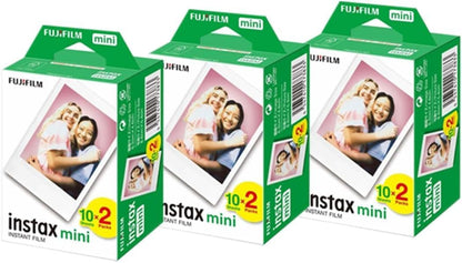 Fujifilm Instax Mini Instant Film 60 Sheets (3 Twin Packs)