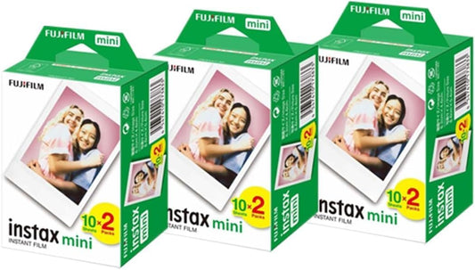Fujifilm Instax Mini Instant Film 60 Sheets (3 Twin Packs)