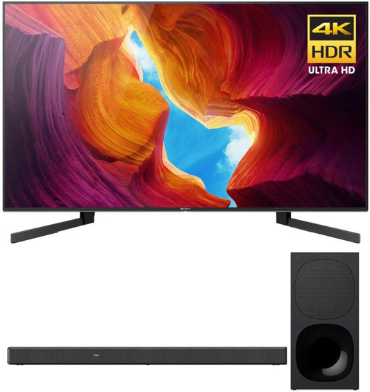 Sony XBR-X950H 55" 4K TV Soundbar Bundle