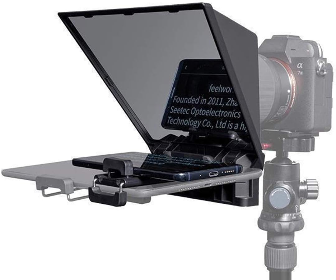 FEELWORLD TP2 Portable Smartphone/Tablet Teleprompter Kit