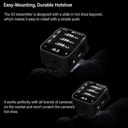 Godox X3 N Nikon Flash Trigger TTL Wireless Touchscreen