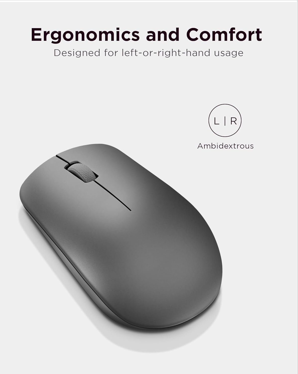 Lenovo 530MOUSE Graphite Grey Wireless Mouse