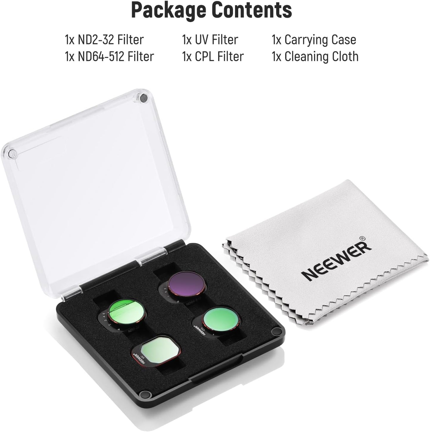 Neewer FL-33 DJI Mini 4 Pro Filter Set