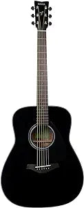 Yamaha FG800BL Black Solid Top Acoustic Guitar