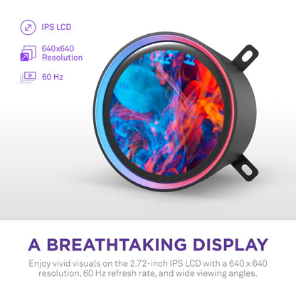 NZXT RL-KR24E Kraken Elite 240 RGB CPU Liquid Cooler - 240mm