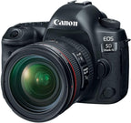 Canon 1483C018 EOS 5D Mark IV 4K DSLR Bundle Renewed