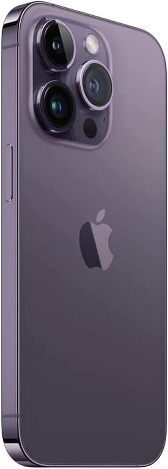 Apple iPhone 14 Pro 256GB Deep Purple Unlocked (Renewed)