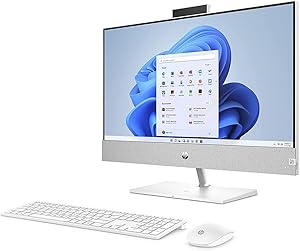 HP Pavilion 27-ca1031 27" Touchscreen All-in-One i5 12400T