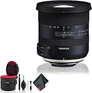 Tamron AFB023C 10-24mm f/3.5 Lens for Canon Bundle