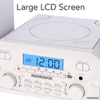 Magnavox MM435M-WH CD Shelf System Bluetooth Radio
