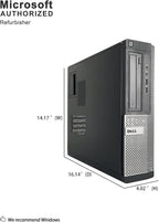 Dell 390 DT Desktop i3-2100 8GB 1TB HDMI WiFi Renewed