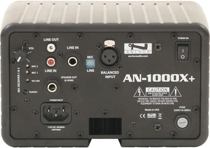 Anchor Audio AN-1000XU2+ Speaker w/ Wireless Receiver