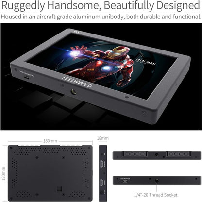 FEELWORLD T7. 7" 4K HDMI Camera Field Monitor