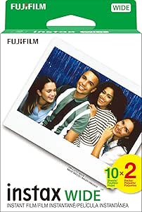 Fujifilm 20 Exposures Instax Wide Instant Film Twin Pack