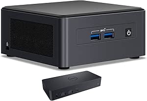 Intel NUC11TNHi30Z01-4384-209704 i3 Mini Desktop PC D6000 Dock