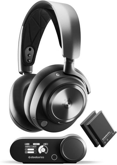 SteelSeries 61520 Arctis Nova Pro Wireless Gaming Headset Renewed