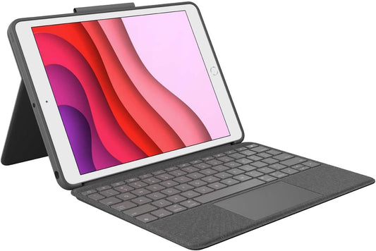 Logitech 920-009608-RB Combo Touch iPad Keyboard Case Renewed