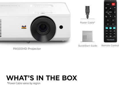ViewSonic PA503HD 4000 Lumens FHD Home Theater Projector
