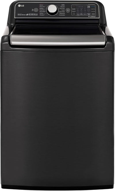 LG WT7900HBA 5.4 cu. ft. Top Load Washer Black Steel