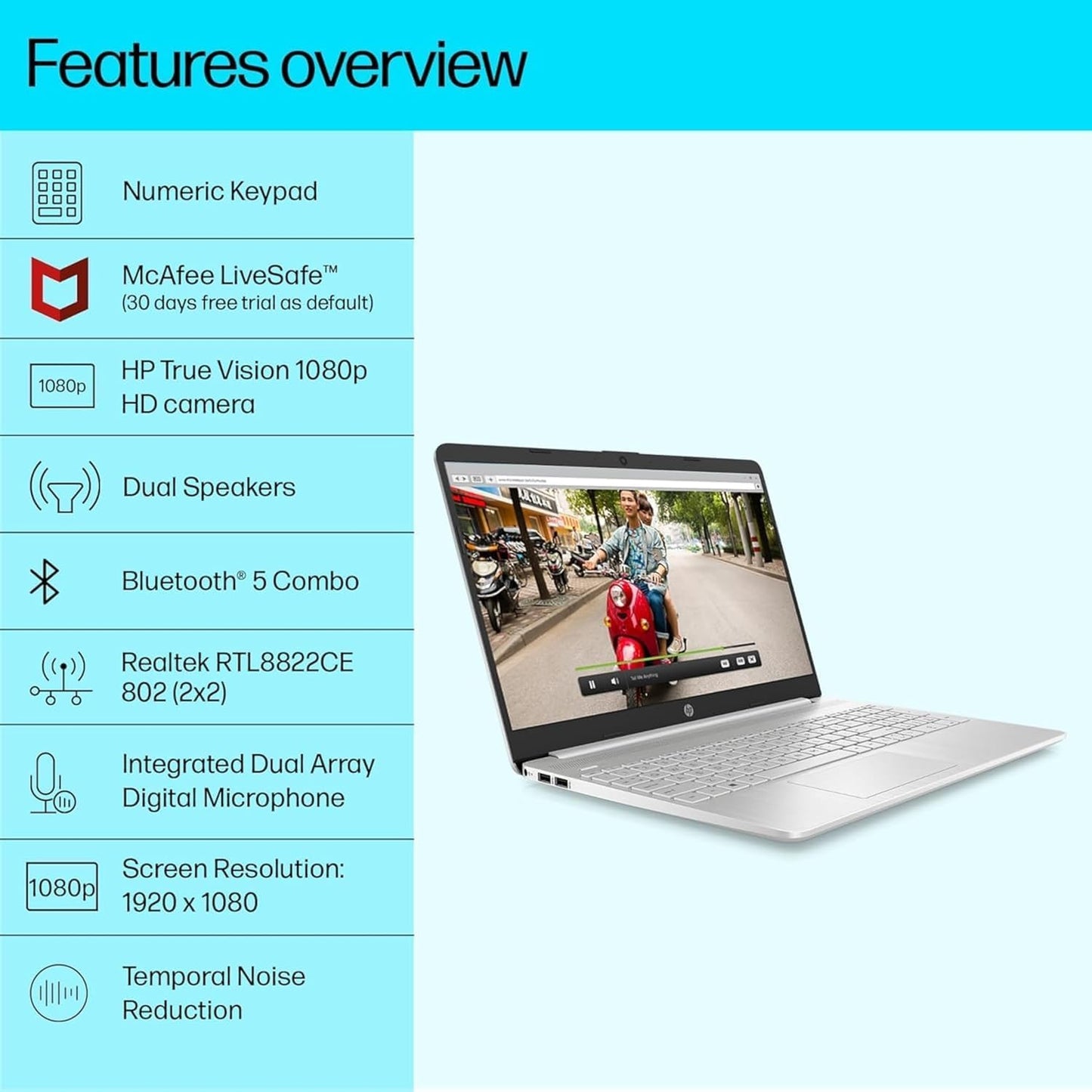 HP hp 15 i5 Essential Business Laptop with Accessories