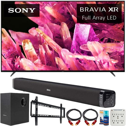 Sony E10SNXR55X90K 55" 4K TV Bundle - Bravia XR X90K