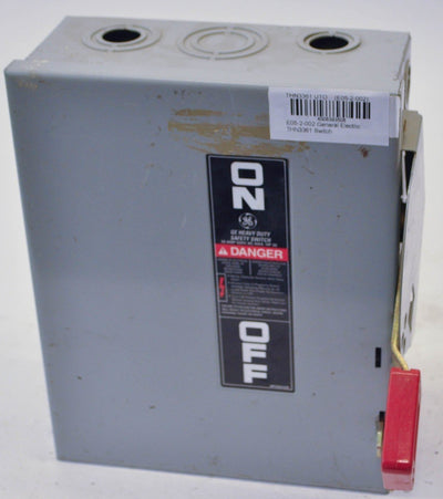 GE THN3361 3 Wire 3 Pole Heavy-Duty Safety Switch