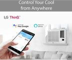 LG LW1221HRSM 12,000 BTU Smart Window AC w/Heat