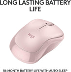 Logitech 910-007117 M240 Silent Bluetooth Mouse Rose
