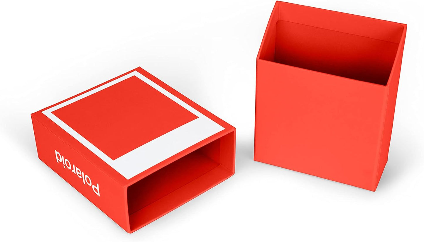 Polaroid 6117 Photo Storage Box - Red