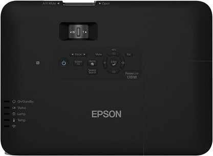 Epson PowerLite 1781W WXGA 3LCD Wireless Projector