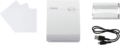 Canon 4108C023 SELPHY Square QX10 Photo Printer Bundle
