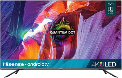 Hisense E9HIS50H8G 50" 4K ULED Android Smart TV Bundle