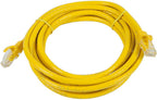Monoprice 111244 Cat5e Ethernet Cable - 10ft Yellow Flexboot