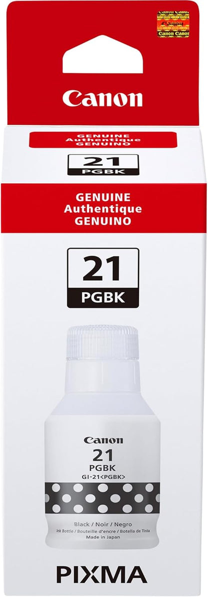 Canon GI-21 Black Ink Bottle MegaTank Printers