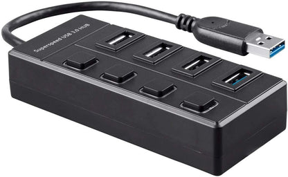 Monoprice 124261 4-Port USB 3.0 Switch Hub